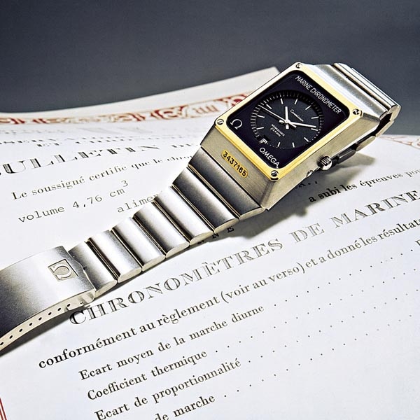 歐米茄星座系列「航海精密計時認證」腕錶