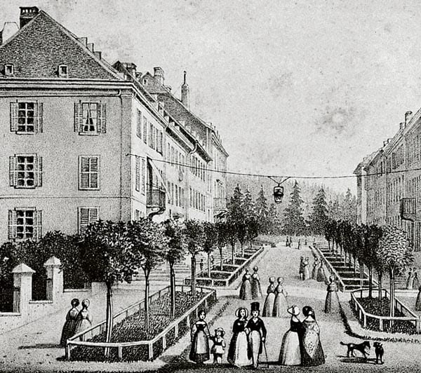 Promenade街，1848年