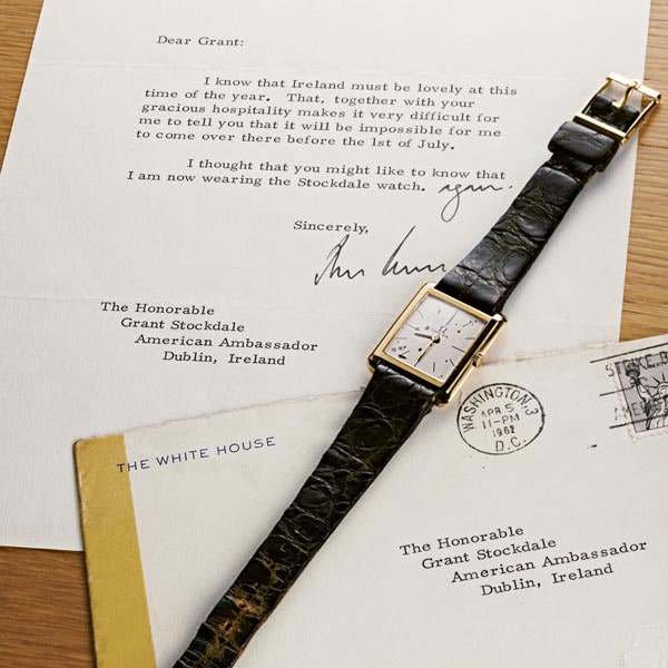 約翰‧甘迺迪的歐米茄Slimline腕錶