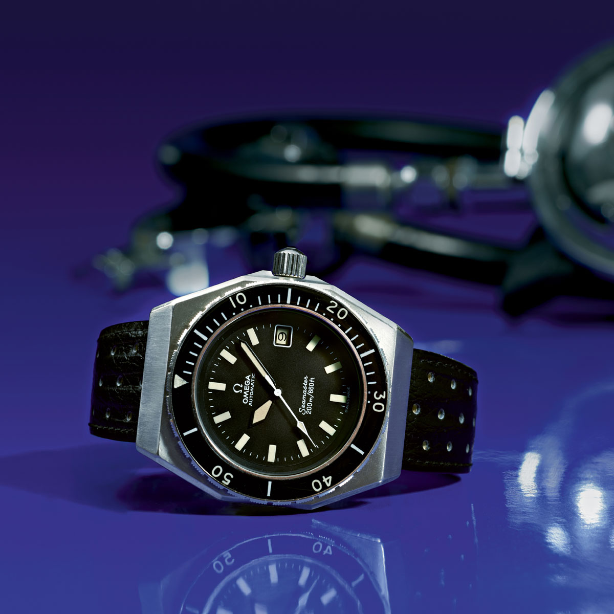 歐米茄海馬專業「SHOM」潛水腕錶