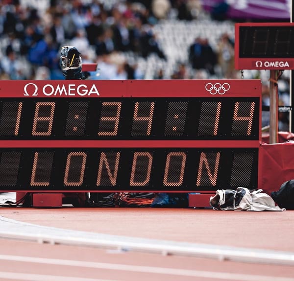 2012年倫敦奧運會的歐米茄計時儀器