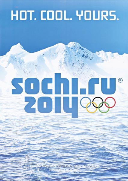2014年索契冬季奧運會的海報