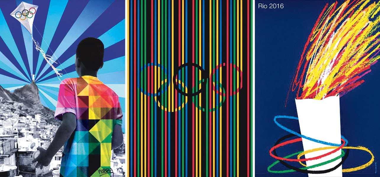 2016年里約熱內盧奧運會的海報